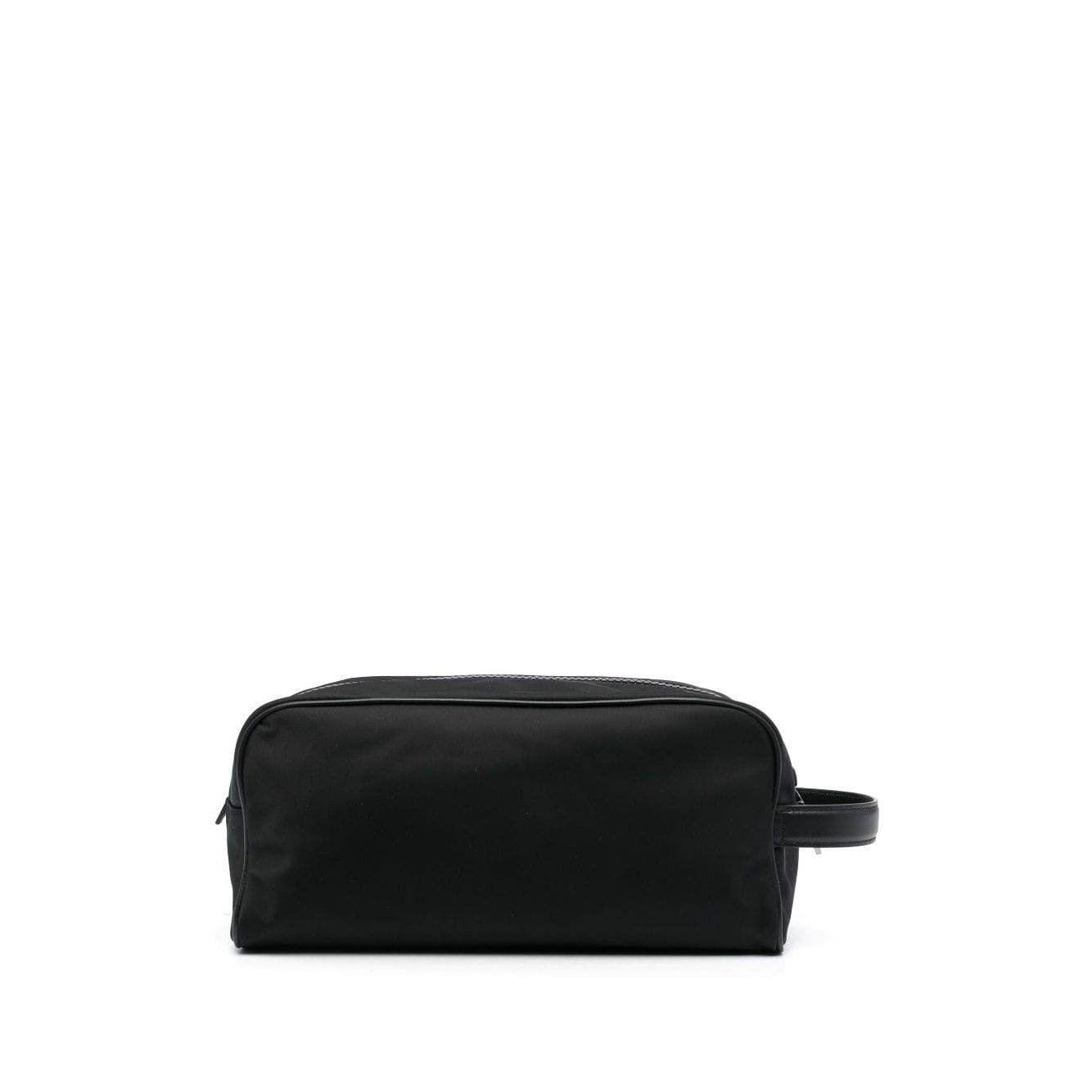Dolce & Gabbana Nylon toiletry bag with rubberized logo Small Leather Goods