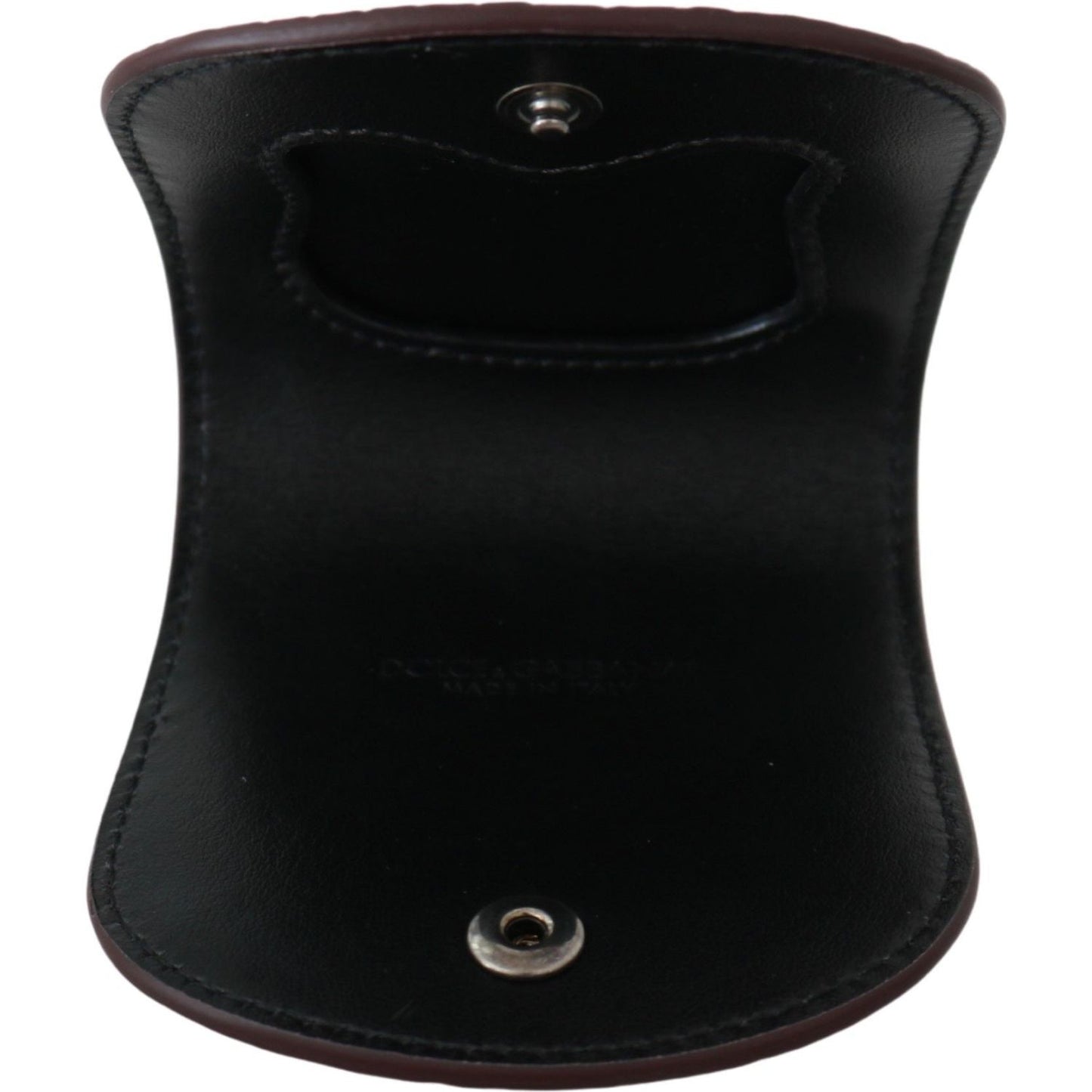 Dolce & Gabbana Brown Exotic Skin Pocket Condom Case Holder VAS9360