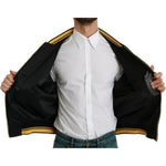 Dolce & Gabbana Black YEAR OF THE PIG Bomber Jacket Coats & Jackets