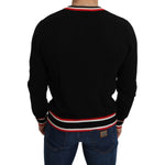 Dolce & Gabbana Black Cashmere Pig of the Year Pullover Sweater