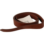Costume National Brown Leather Silver Fastening Belt BEL61015 -85