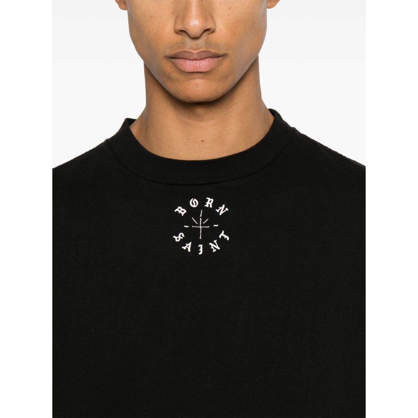 SAINT MXXXXXX T-shirts and Polos Black Topwear