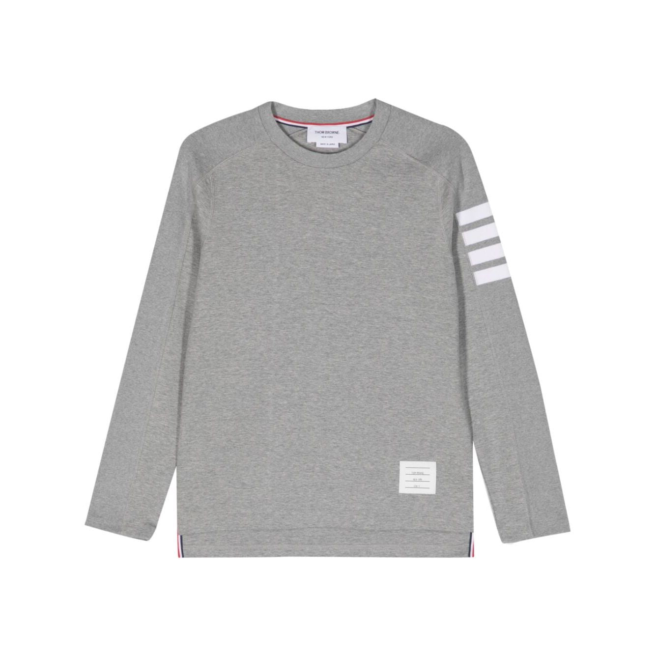 Thom Browne T-shirts and Polos Light Grey Topwear