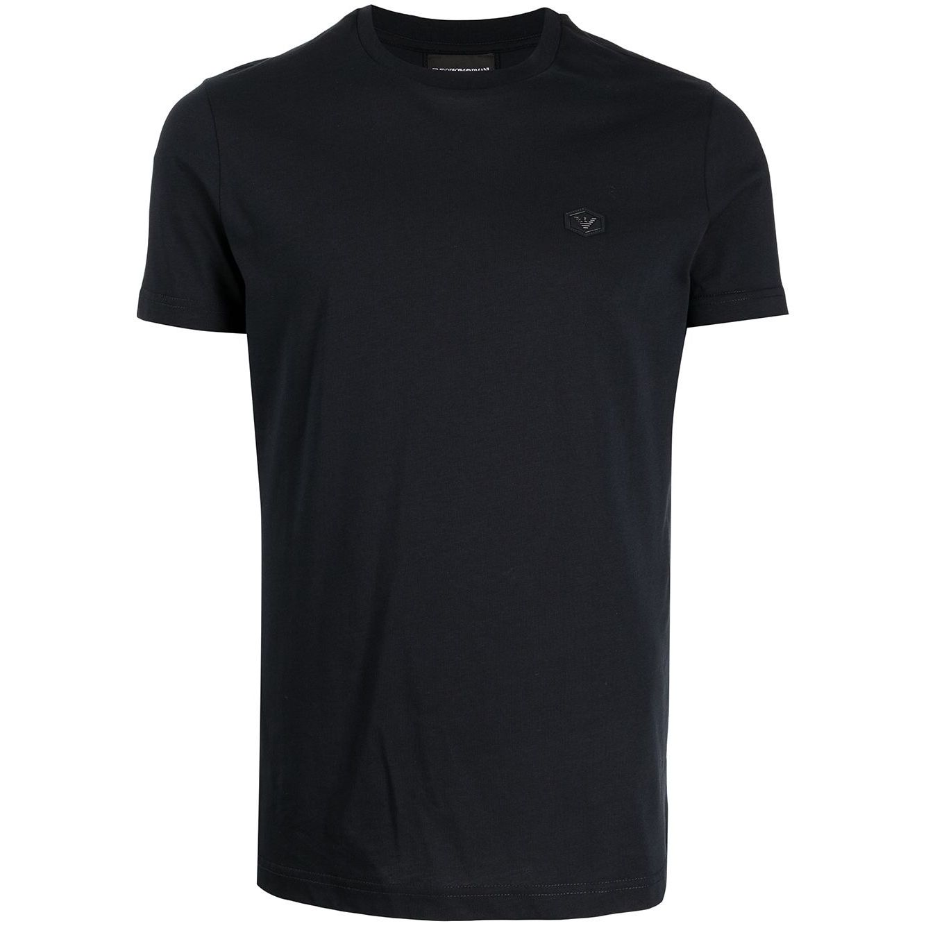 Emporio Armani logo patch short-sleeved T-shirt