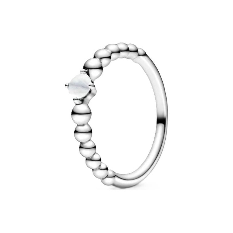 PANDORA JEWELS Mod. WHITE STONE - RING - Size 52