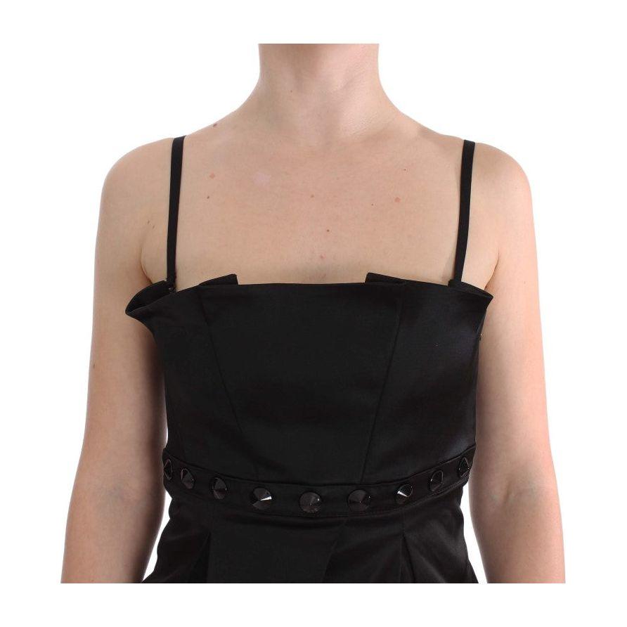Exte Black Tank Party Evening Top Blouse Top Blouse