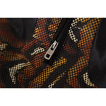 Dolce & Gabbana Brown Feather Full Zip Blouson Jacket JKT3362- 44