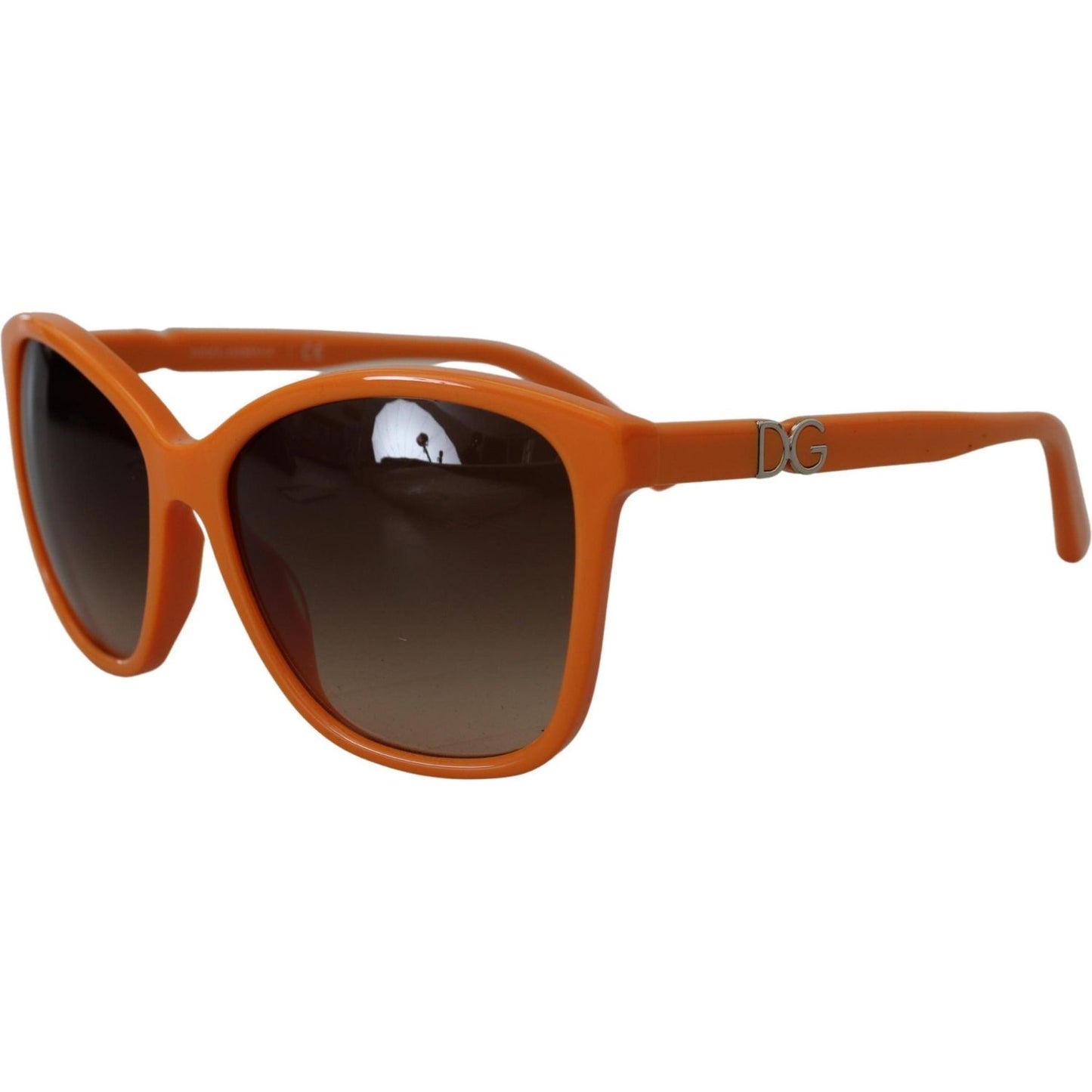 Dolce & Gabbana Orange Acetate Frame Round Shades DG4170PM Sunglasses GLA1155