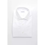 Robert Friedman White Cotton Men's Shirt RO-20425-L