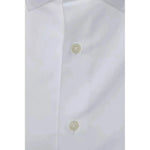 Robert Friedman White Cotton Men Shirt RO-20412-M