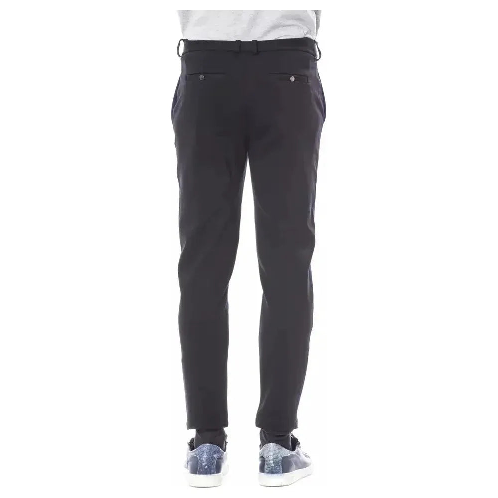 Verri Blue Viscose Men Pant Jeans & Pants