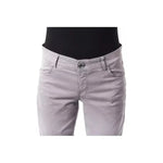 BYBLOS Gray Cotton Women Pant BYBLOS Dark Gray