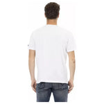 Trussardi Action White Cotton Men T-Shirt TR-22775-XXL