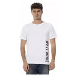 Bikkembergs White Cotton Men T-Shirt BI-22062-S