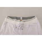 John Galliano White Cotton Logo Mens Jogger Pants PAN74149#2 - 46
