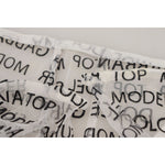 Dolce & Gabbana White Logo See Through A-line Mini Skirt SKI1902 - 40
