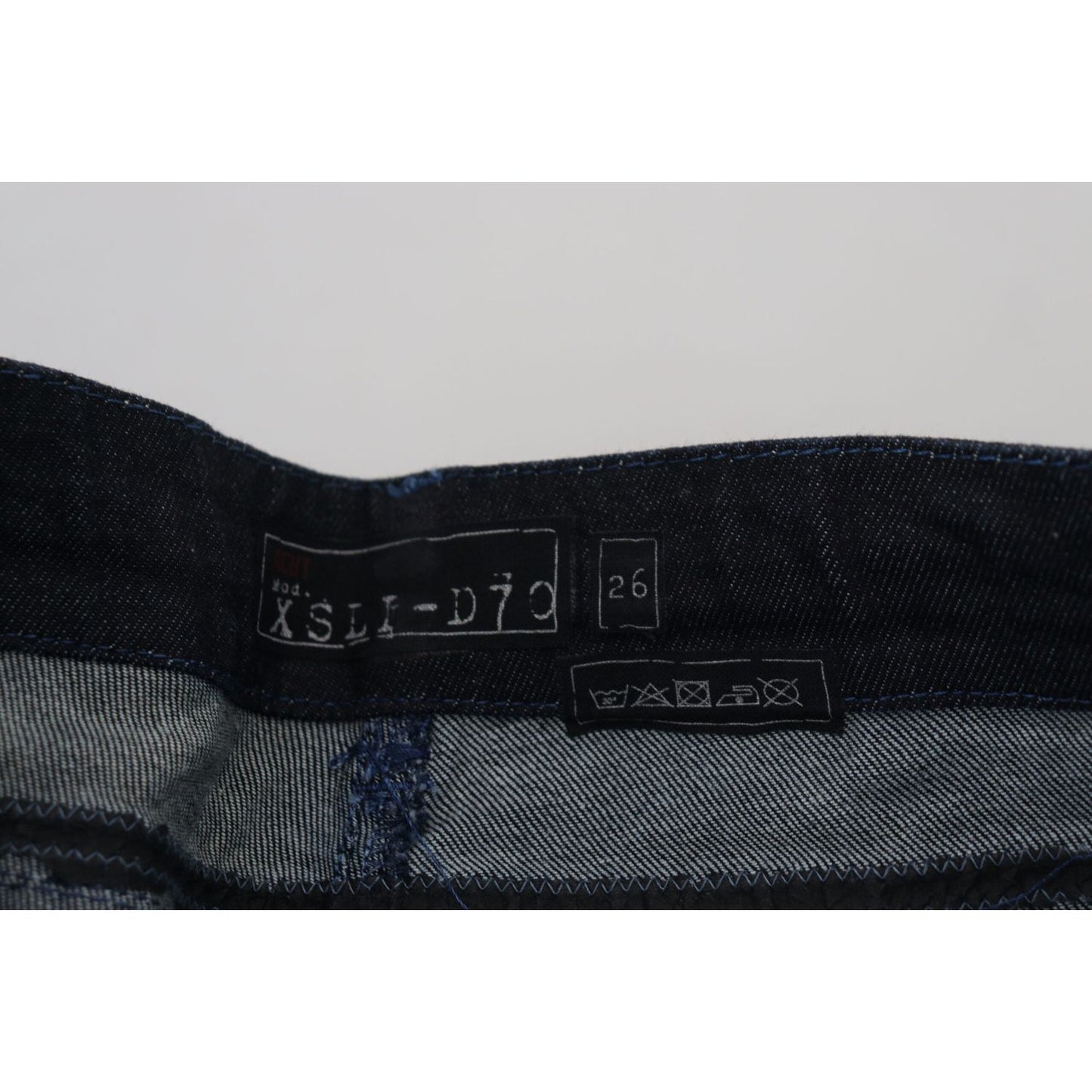 Acht Dark Blue Low Waist Slim Fit Women Denim Jeans