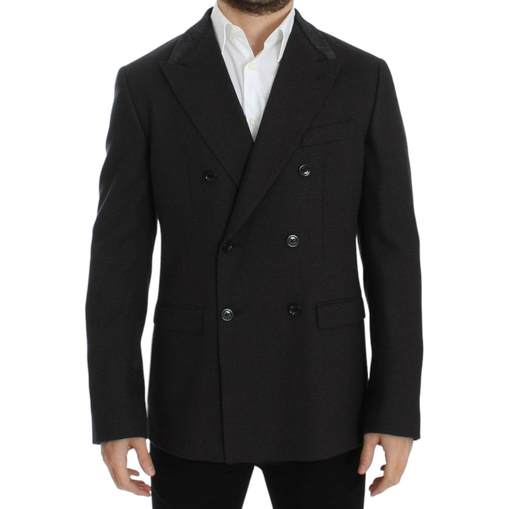Dolce & Gabbana Brown wool slim fit blazer SIG12226-1
