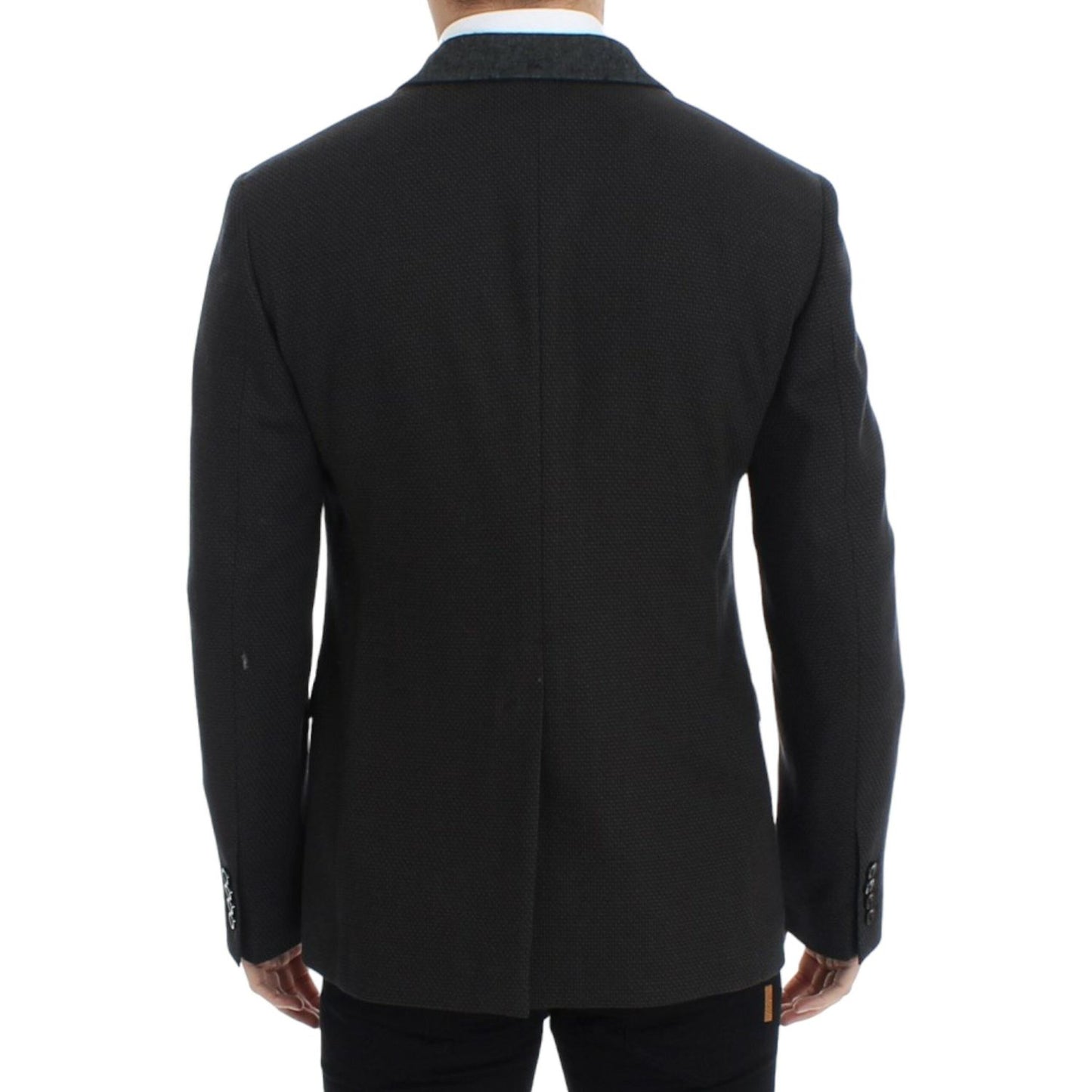 Dolce & Gabbana Brown wool slim fit blazer SIG12226-1