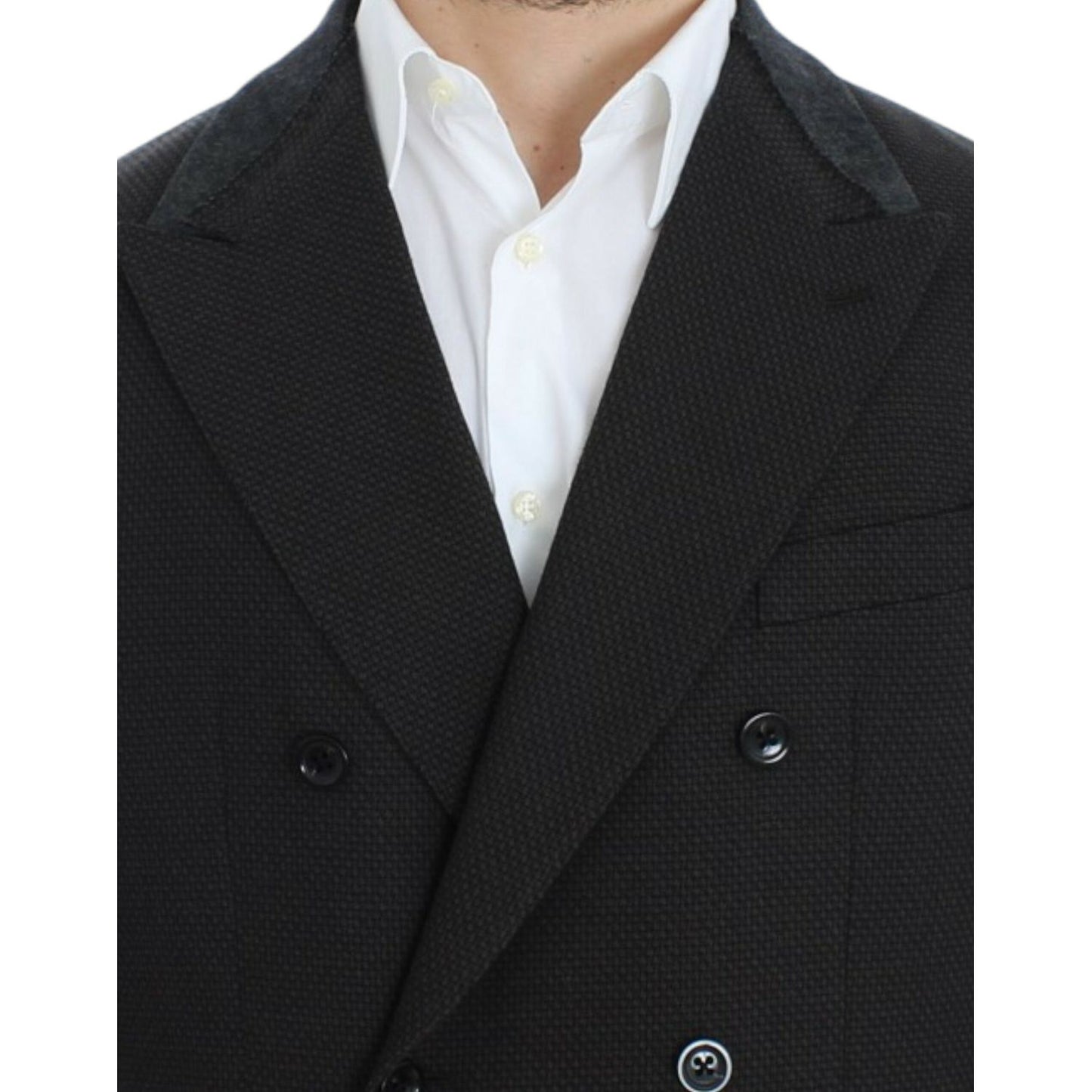 Dolce & Gabbana Brown wool slim fit blazer SIG12226-1