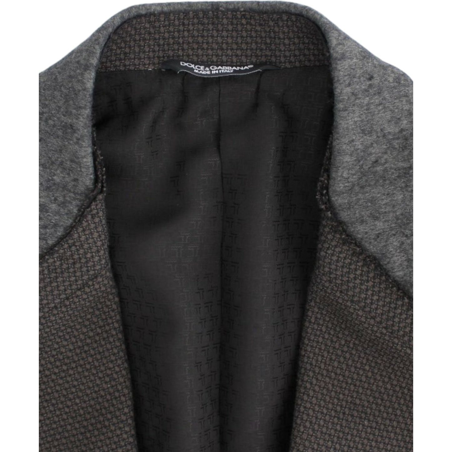 Dolce & Gabbana Brown wool slim fit blazer SIG12226-1