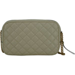Versace Elegant White Leather Camera Shoulder Bag 8056204191268