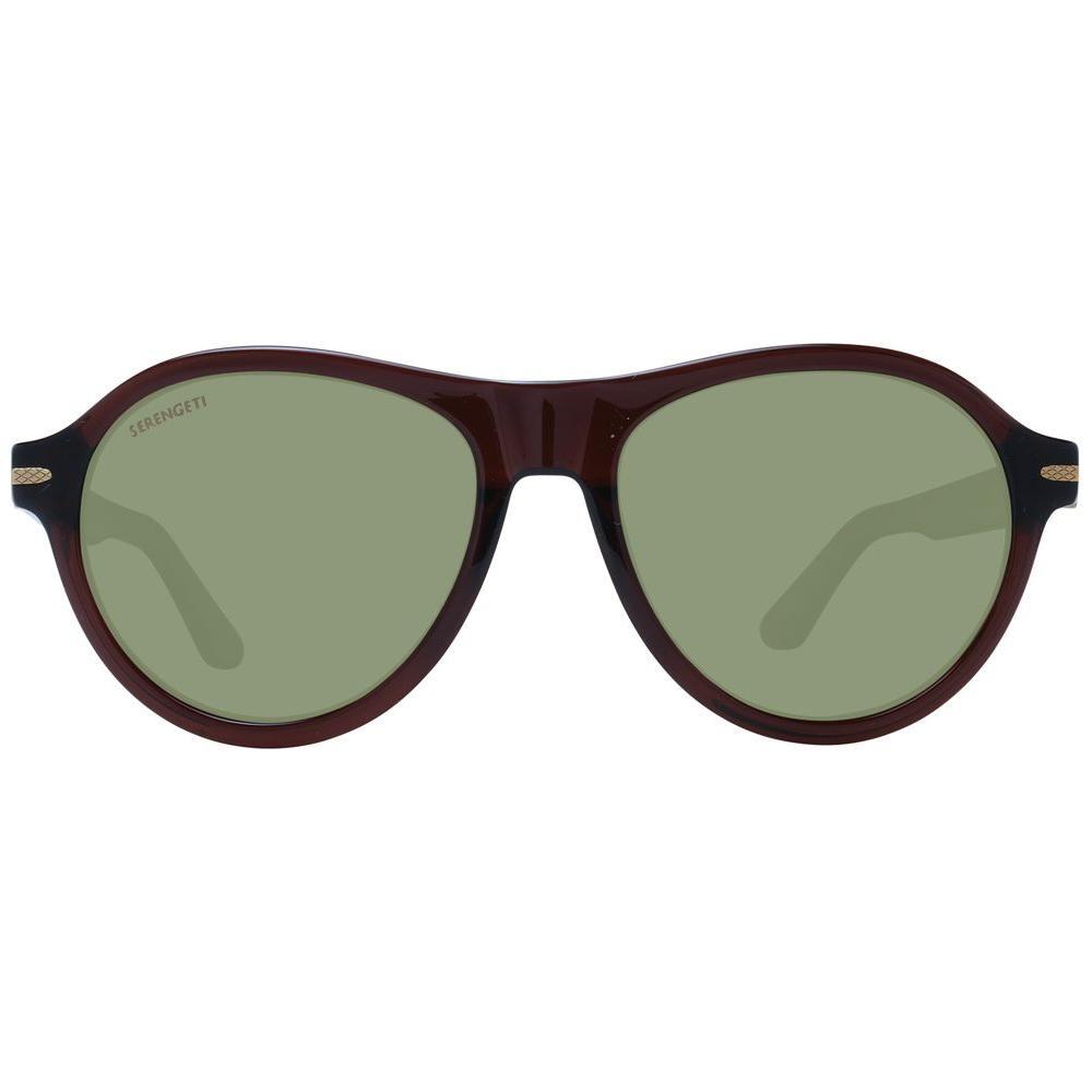 Serengeti Brown Men Sunglass