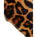 Dolce & Gabbana Brown Leopard Fur Women Bucket Hat HAT9555-58
