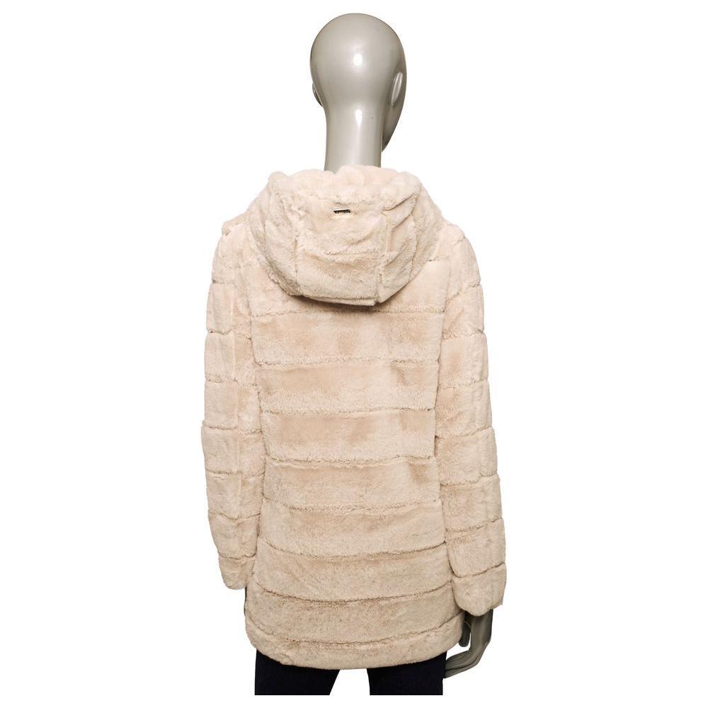 Baldinini Trend Beige Polyester Women Jacket BA-24580-S