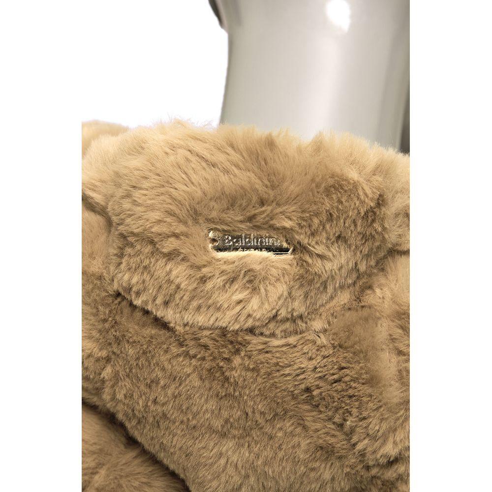 Baldinini Trend Beige Polyester Women Jacket BA-24576-S