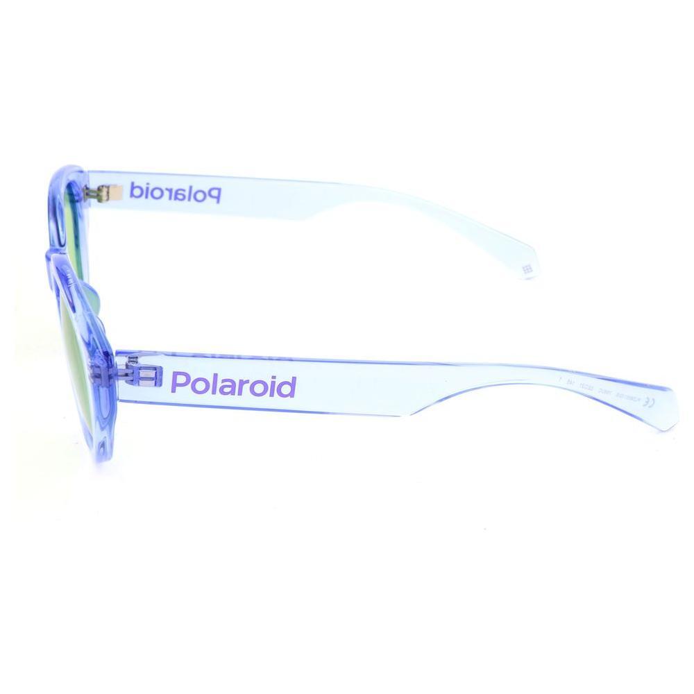 Polaroid Purple Polycarbonate Sunglasses POPLD6051GS789AC
