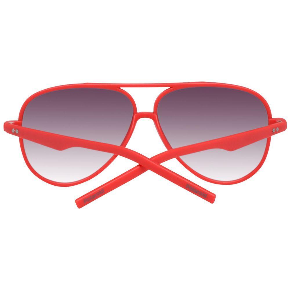 Polaroid Red Plastic Sunglasses POPLD6017SABA608WAC