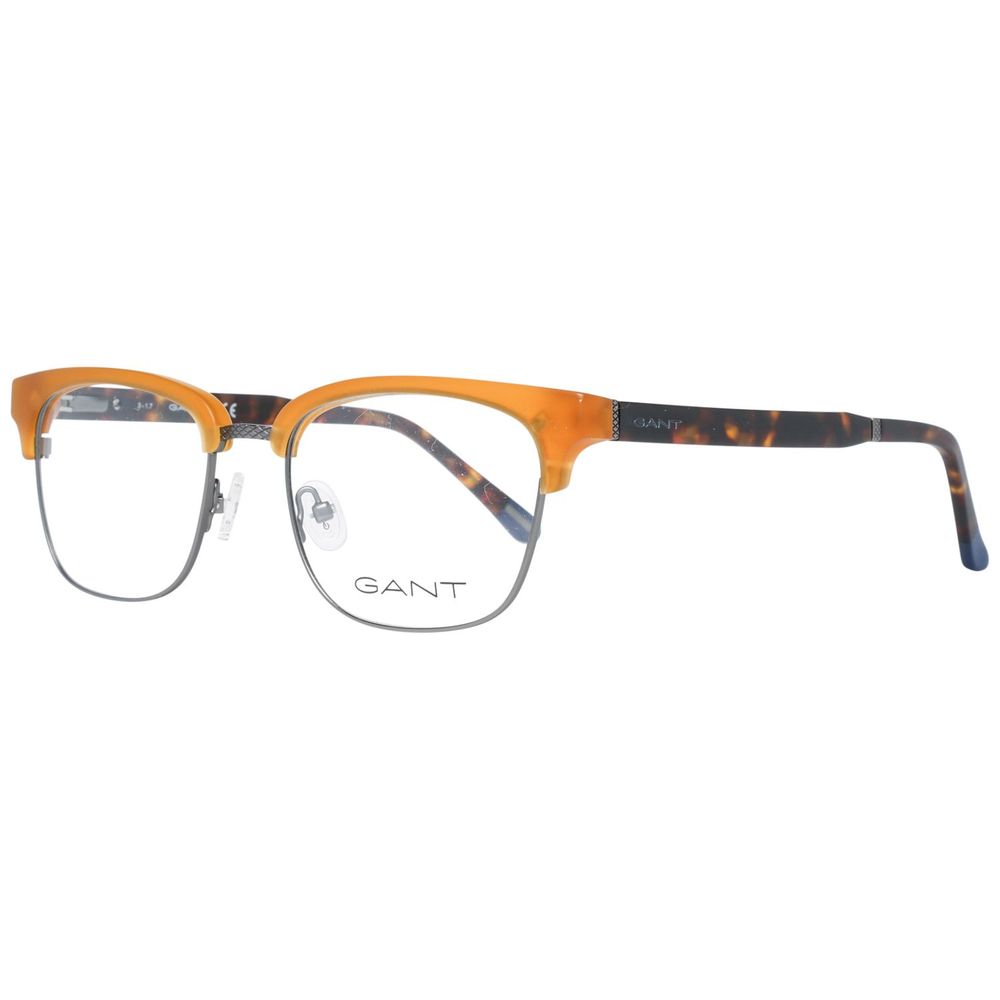 Gant Brown Plastic Frames GA3141-047-52 with 52/19/140 mm dimensions. Stylish design in a brown color for men.