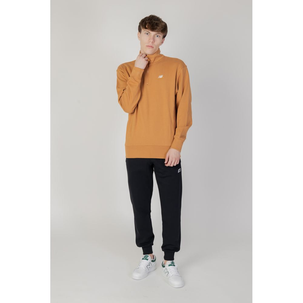 New Balance Brown Cotton Sweatshirt NE-12001300484-IT52 | XL