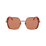 Karl Lagerfeld Orange Metal Sunglasses