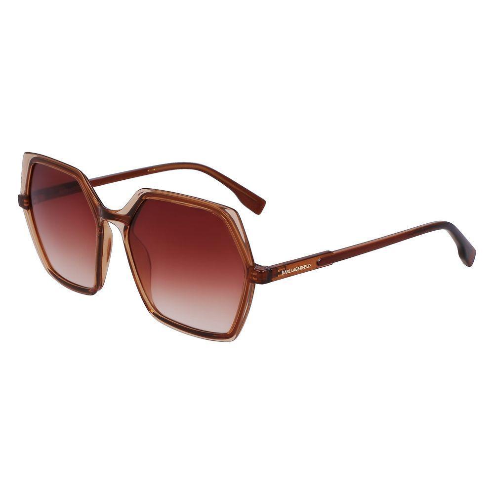 Karl Lagerfeld Brown Injected Sunglasses KLKL6083S246AC