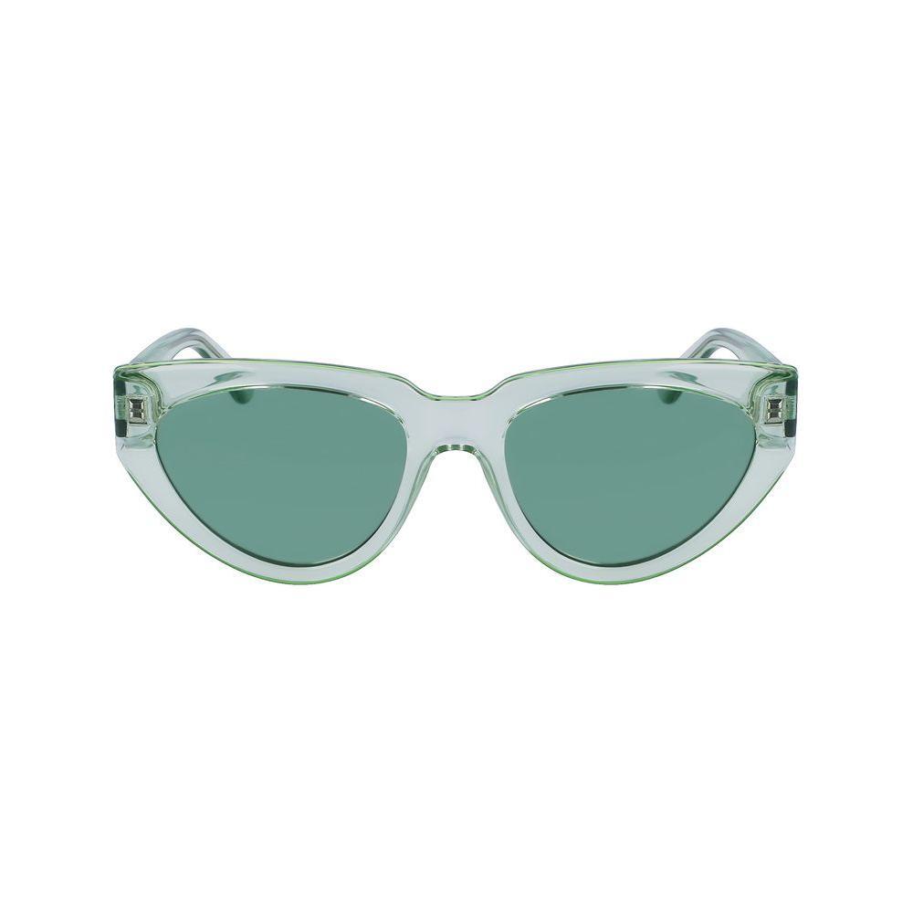 Karl Lagerfeld Green Injected Sunglasses KLKL6100S300AC