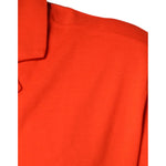 Dolce & Gabbana Orange Cotton Button Down Casual Polo Shirt TSH84563-44