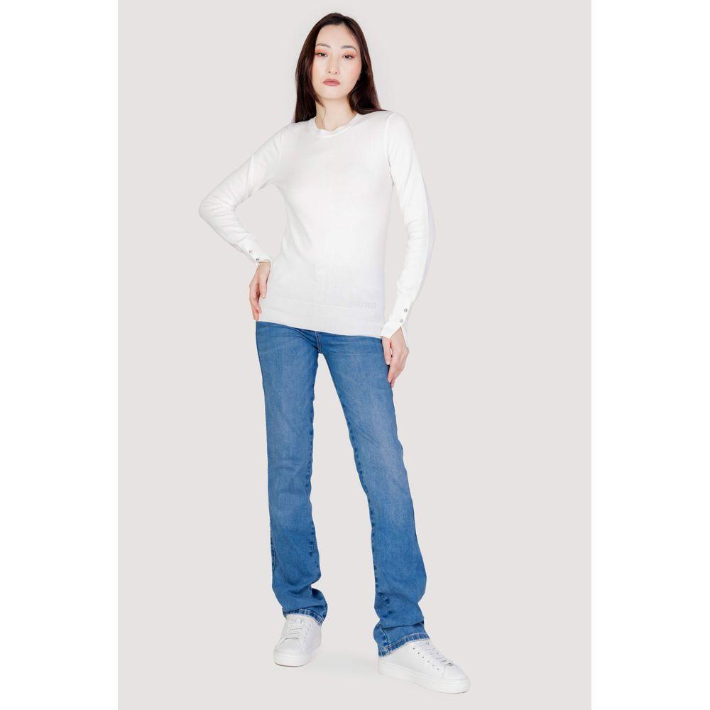 Guess White Cotton Sportswear GU-11479100008-IT40|S