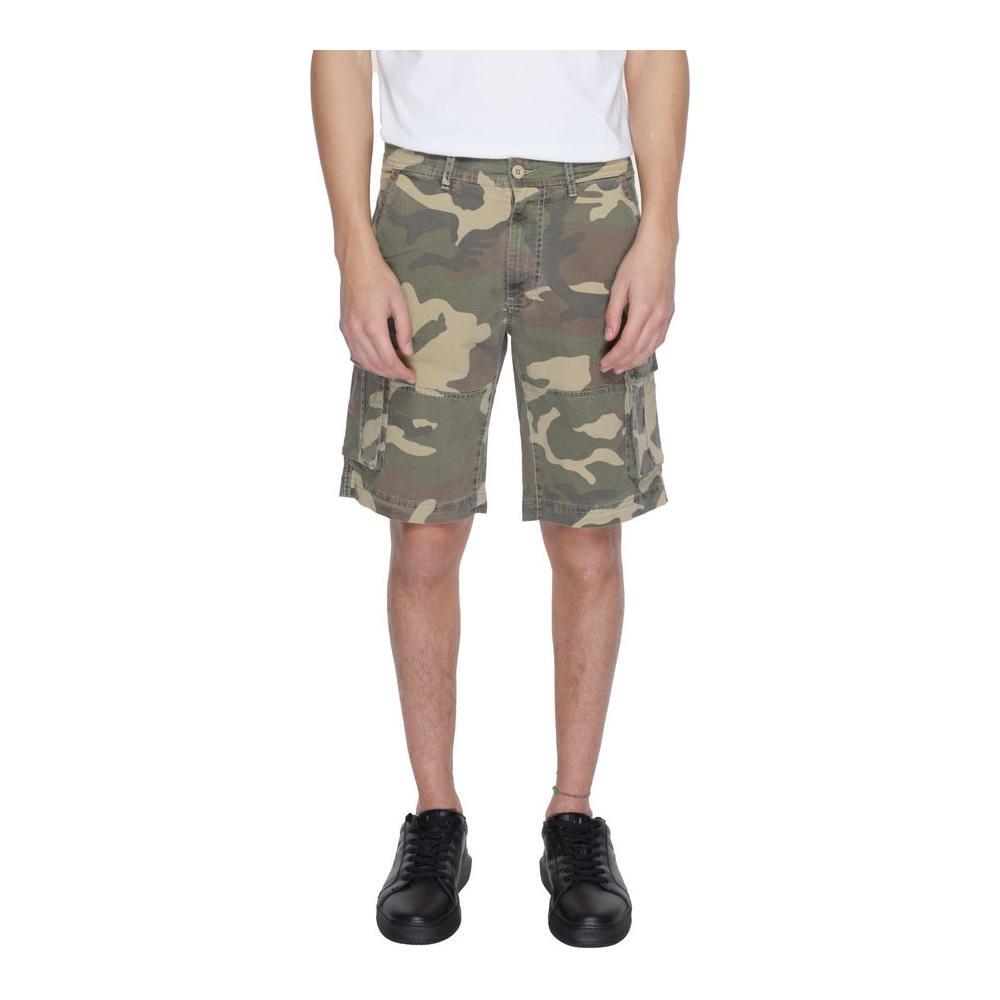U.S. POLO ASSN. Beige Cotton Bermuda US-13435400309-W30