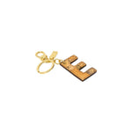 Alviero Martini Prima Classe Beige Leather Keychain