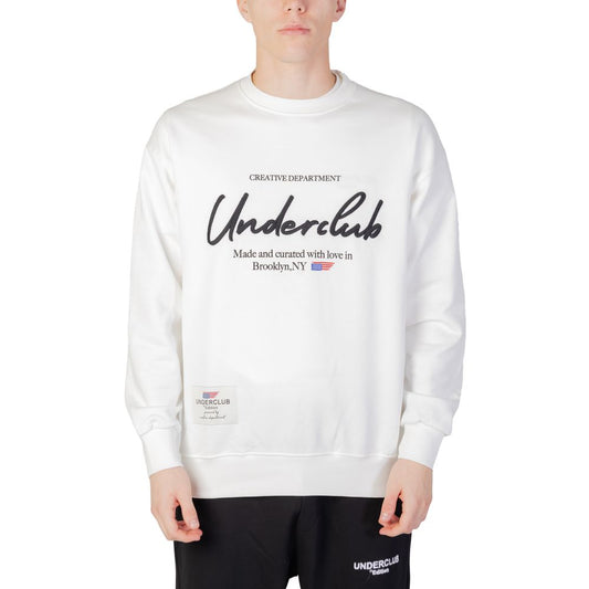 Underclub White Cotton Sweatshirt