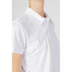 Blauer White Polyester T-Shirt