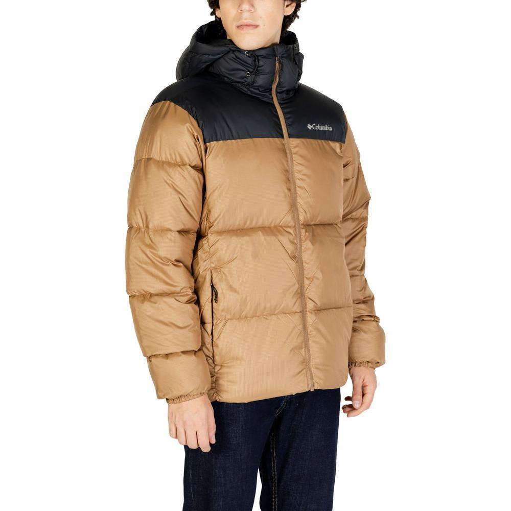 Columbia Beige Nylon Jackets & Coat CO-14781000127-IT44 | S