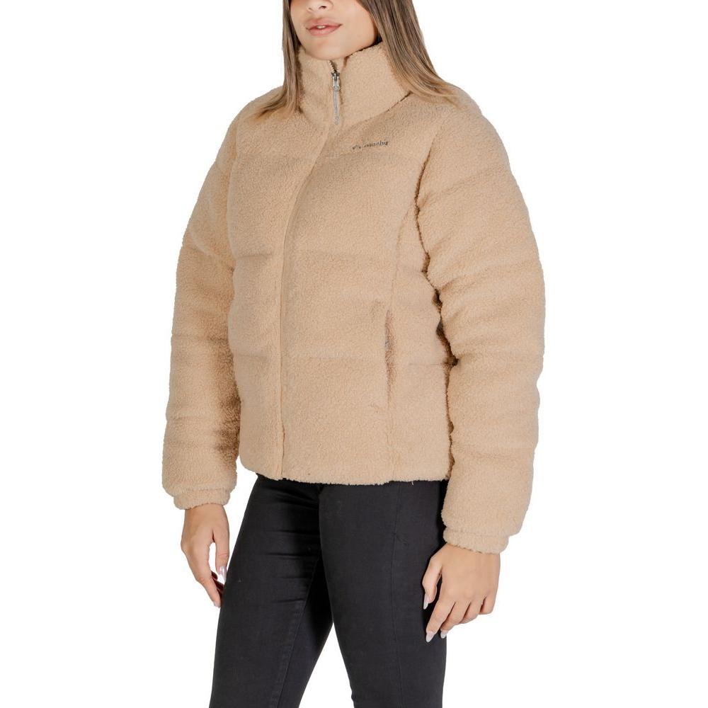 Columbia Beige Nylon Coat CO-14781200127-IT44|L