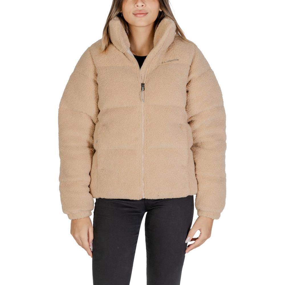 Columbia Beige Nylon Coat CO-14781200127-IT44|L