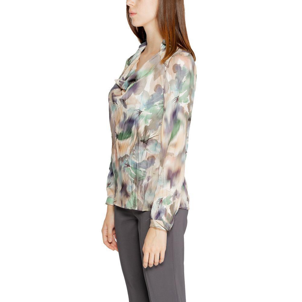 Rinascimento Green Polyester Blouse RI-14928200148-IT40|S