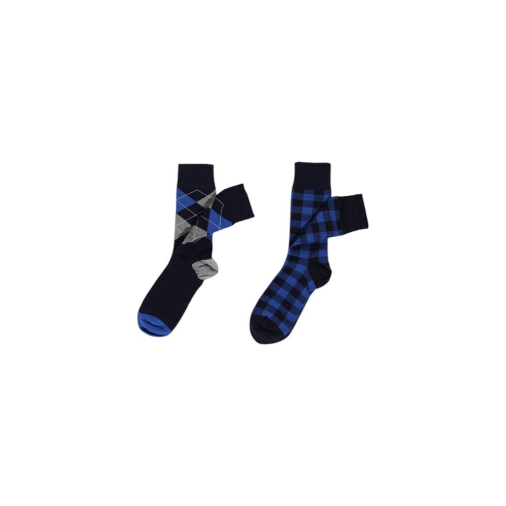 Lyle & Scott Blue Cotton Boxer