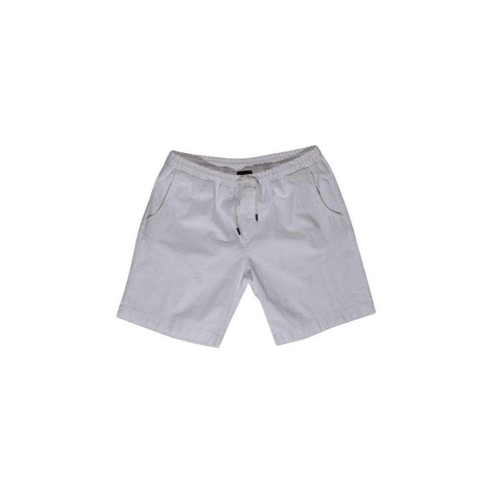 Refrigiwear White Cotton Bermuda RE-15823900008-W40