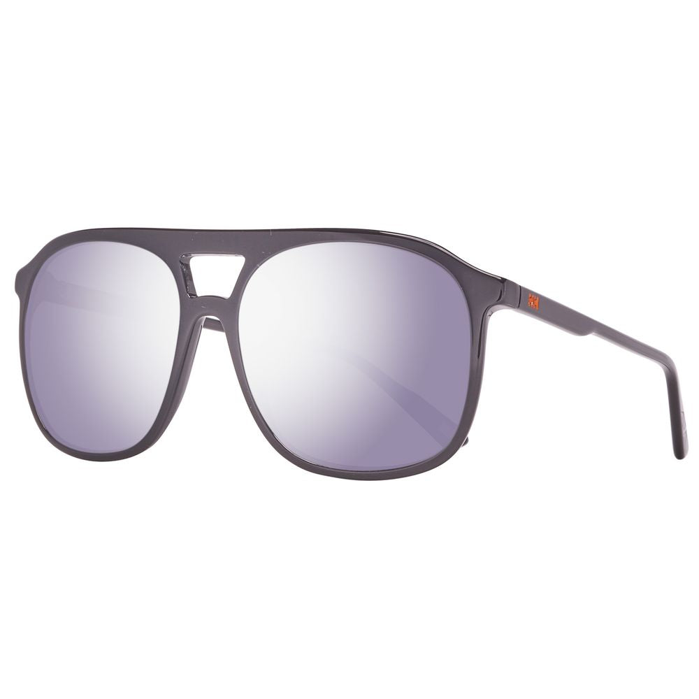 Helly Hansen Black Plastic Sunglasses HHHH5019C0155AC